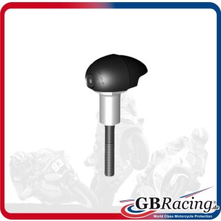 GBRacing Rahmenprotektoren "Street" rechts (Bullet Slider) Yamaha MT-07 2014-